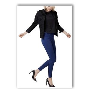 J Brand electric sea stretchy destruct pants. Size 12.